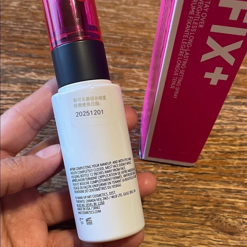 MAC Cosmetics Fix+ Stay Over Setting Spray - Red and Pink